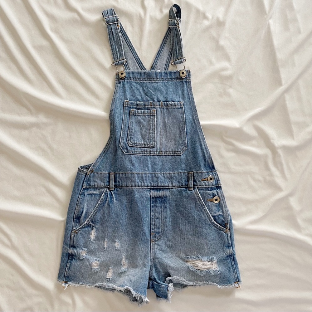 Zara Kids Overall Shorts